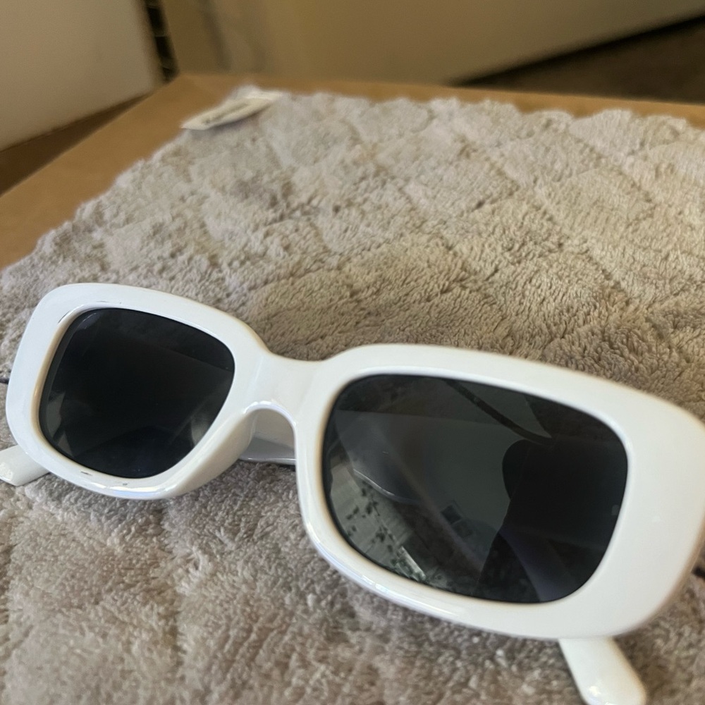 White sunglasses
